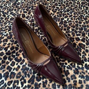 Chinese Laundry Dark Red Patent Heels